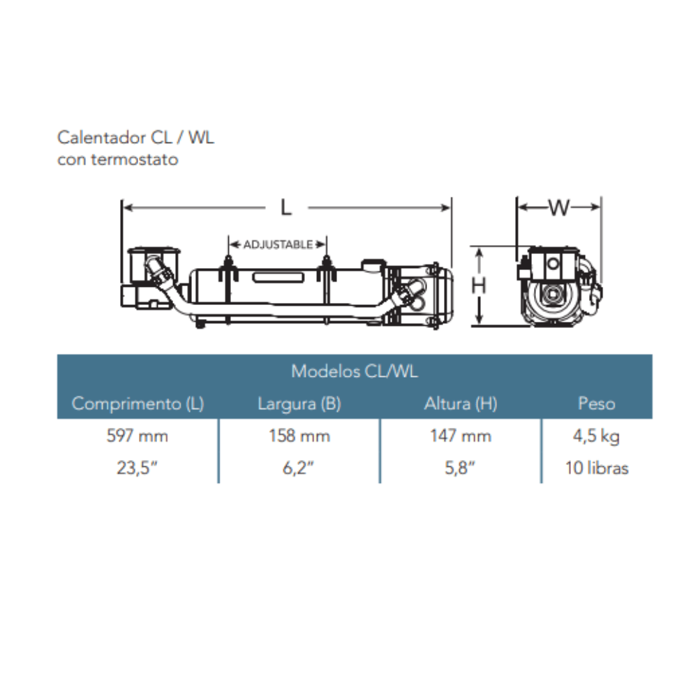 Hotstart CL150210-200 Original Engine Heater